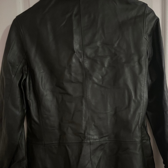Ralph Lauren Leather Blazer - Picture 2 of 4